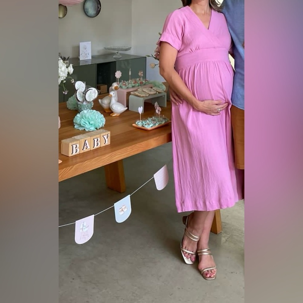 Hatch Carolina maternity dress